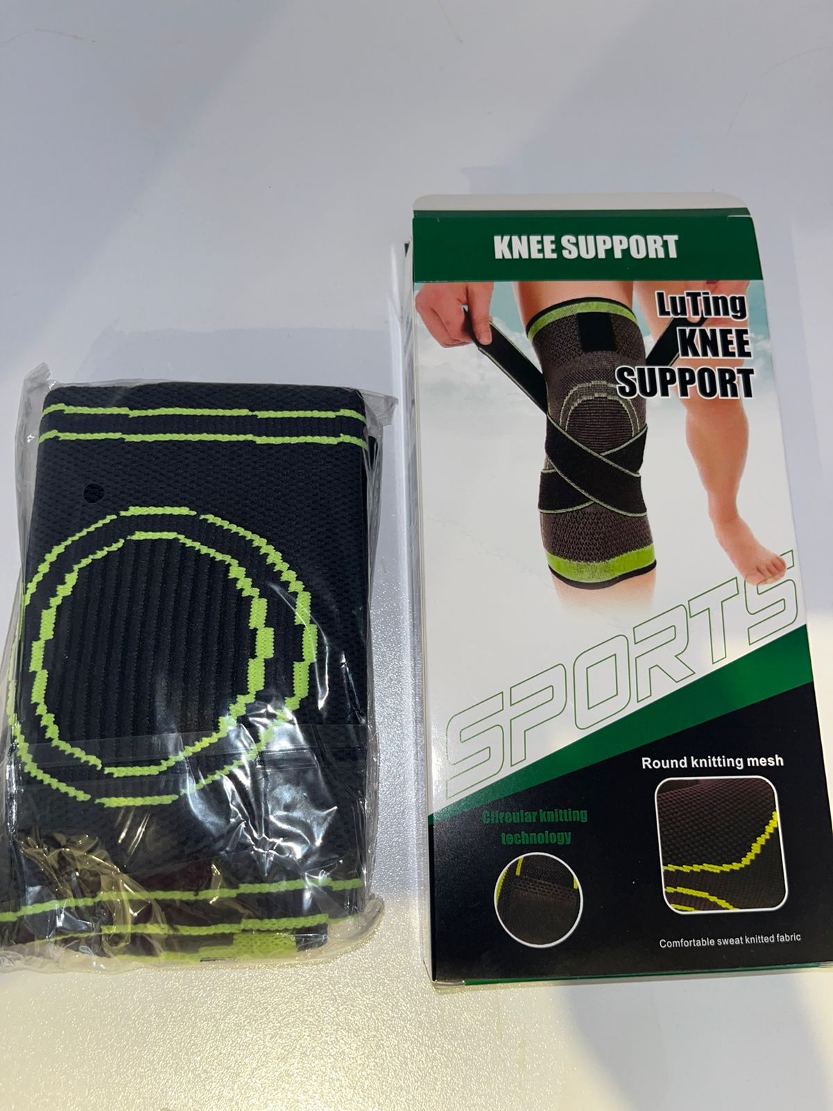 Miniatura 4 de rodillera con doble ajuste