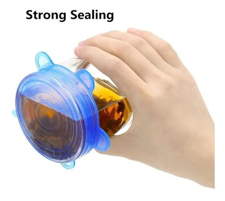 Miniatura 2 de Tapas de silicona set x 6