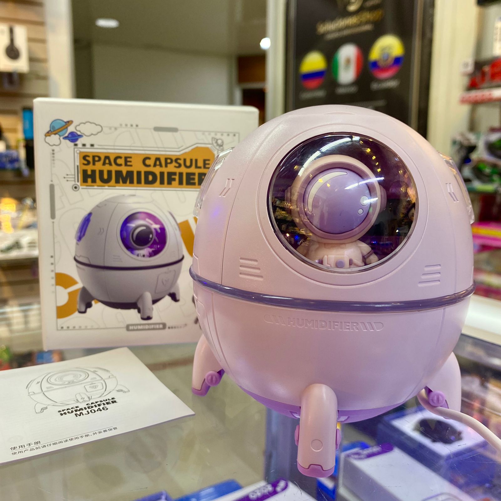Miniatura 5 de Astronauta En Capsula Humidificador De 2