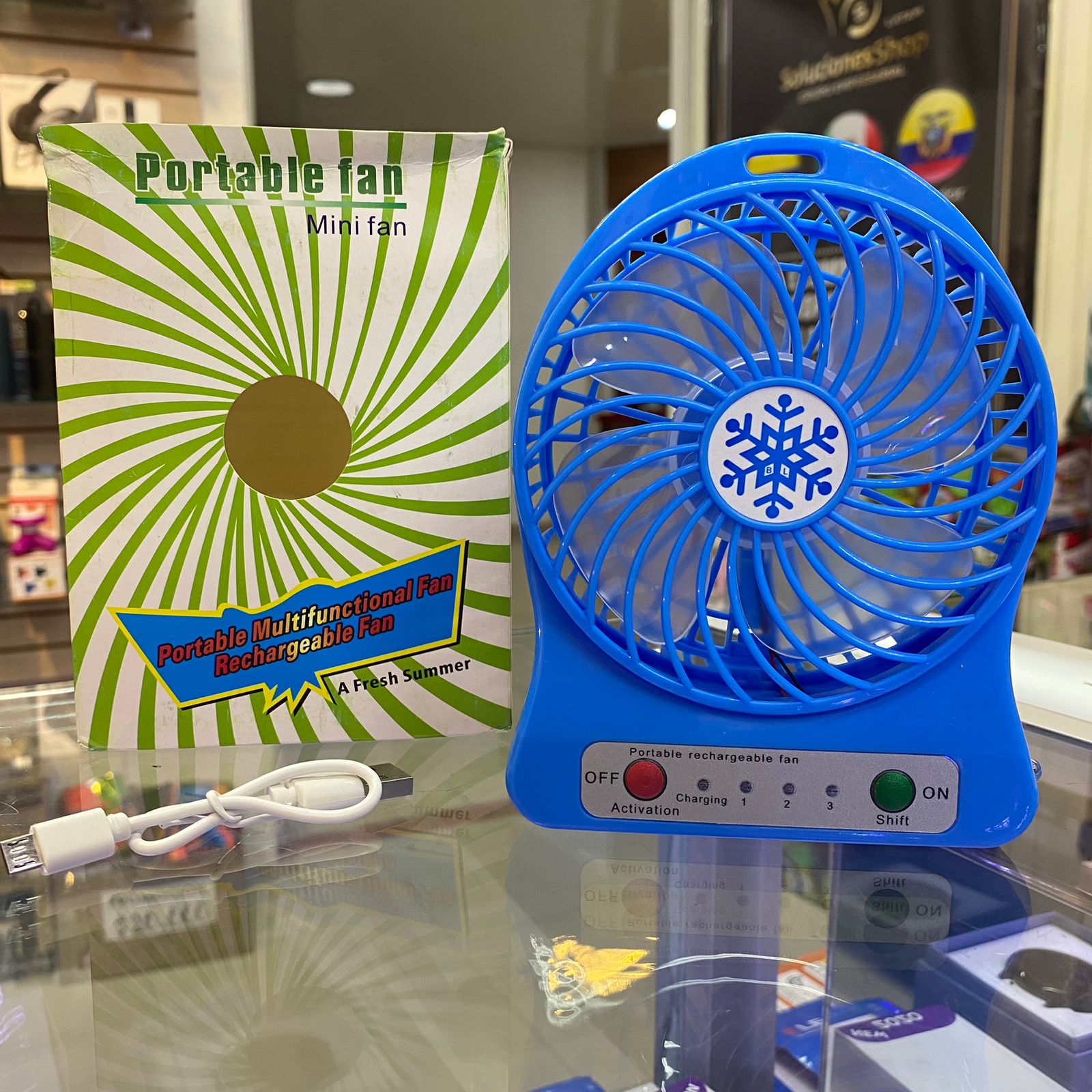 Miniatura 4 de Ventilador Linterna Mini Multifuncional