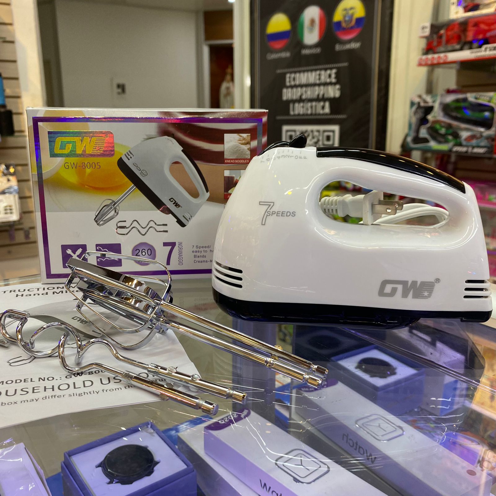 Miniatura 5 de Batidor Eléctrico De Mano De 7 Velocidad