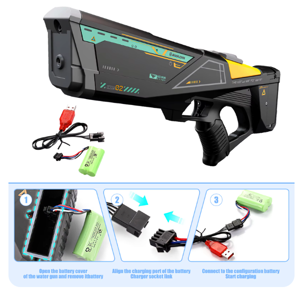 Miniatura 2 de PISTOLA ELECTRICA DE CHORRO