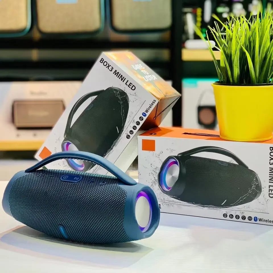 Box3 Mini Led Altavoz Bluetooth