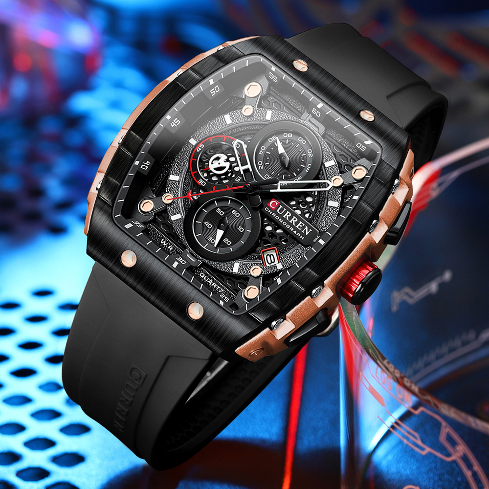 Reloj original curren 8442 negro