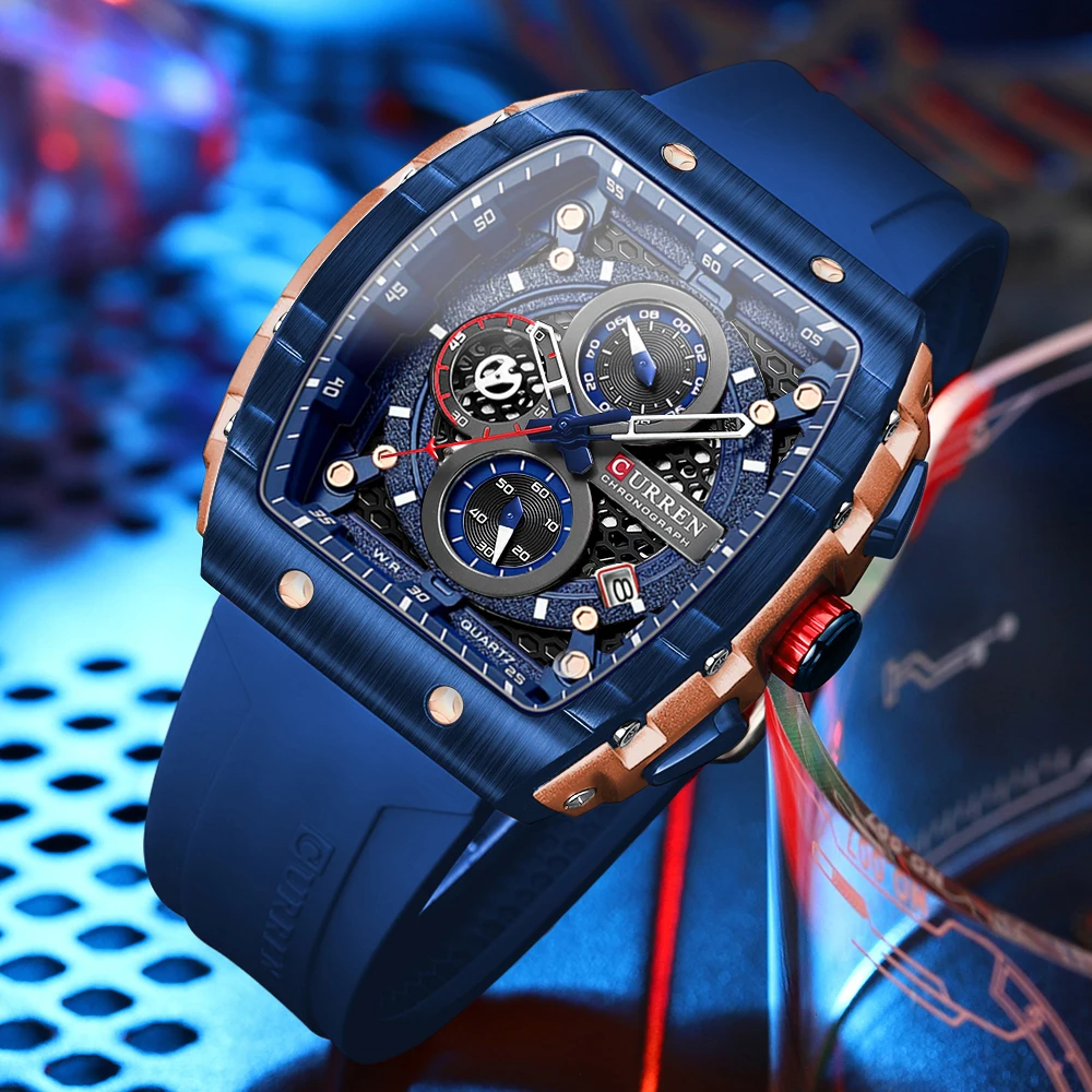 Reloj Curren 8442 azul Richard Mille