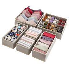 CAJA DE ALMACENAMIENTO PARA ROPA INTERIO