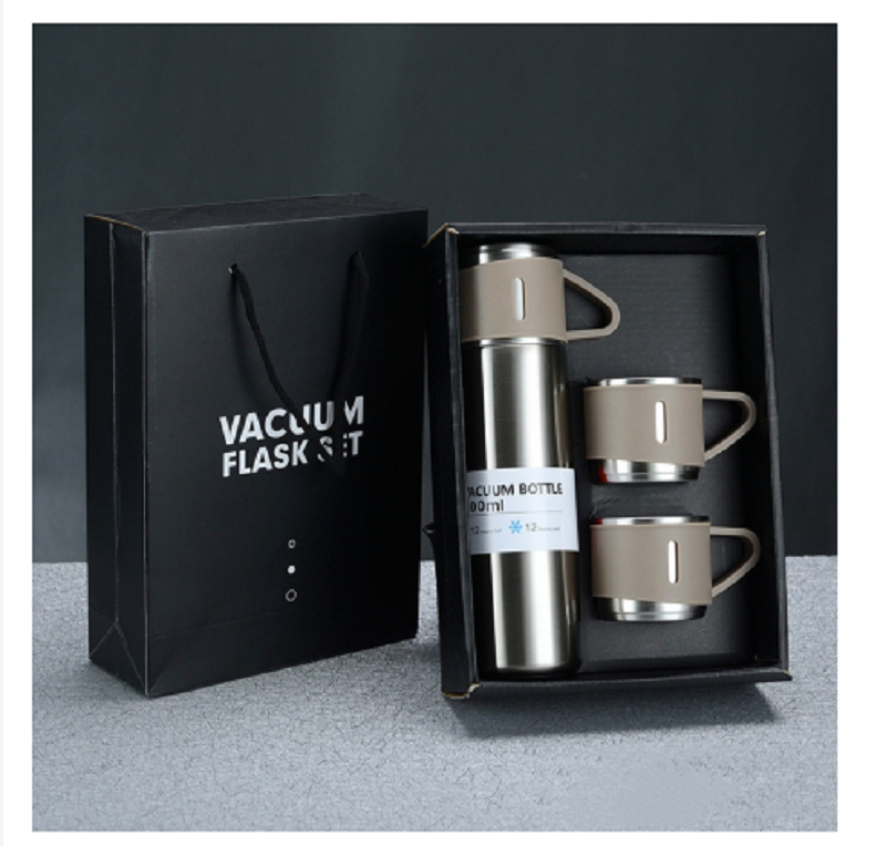 Miniatura 3 de Termo Vacuum Flask Set de acero inoxidab