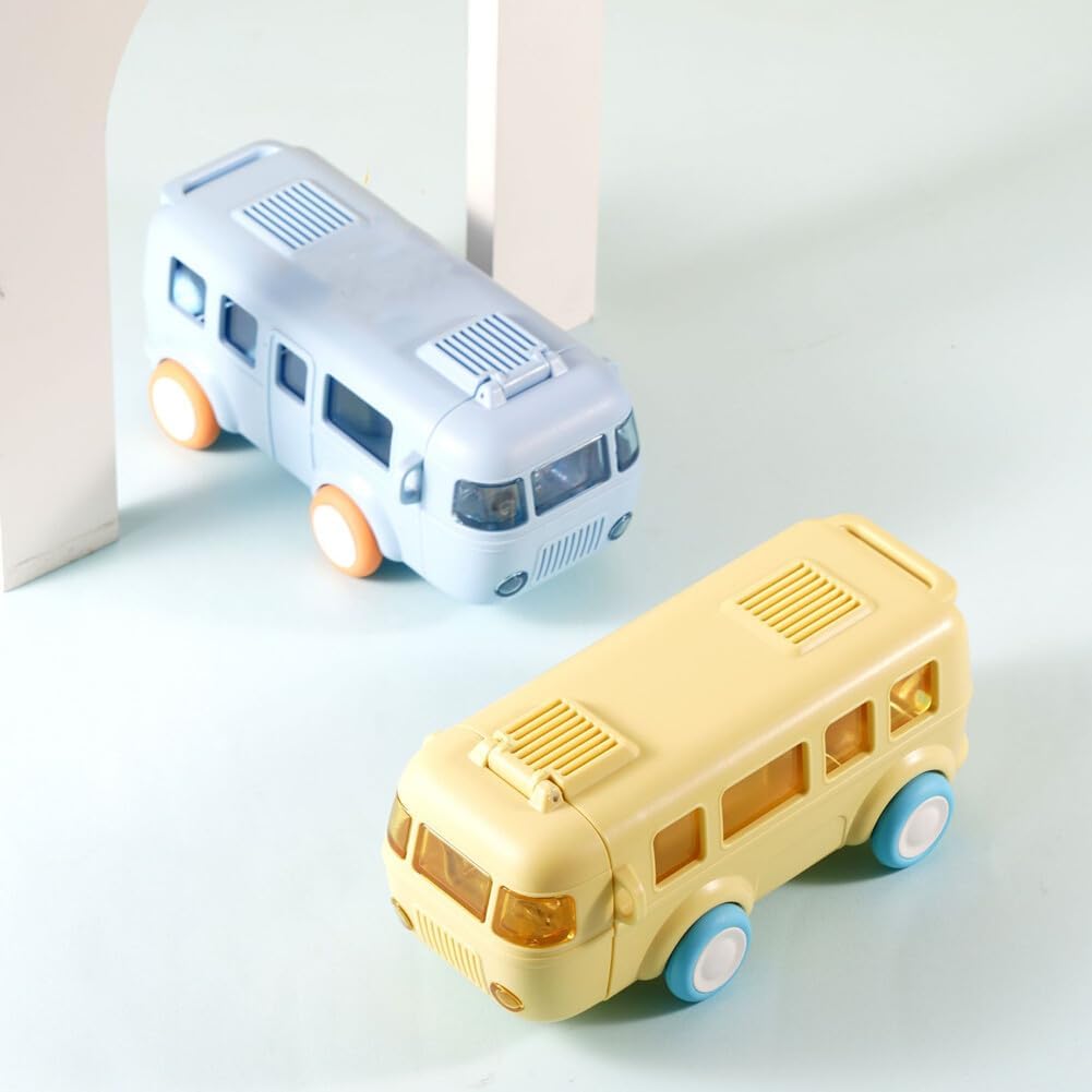 Termo didactico para niños forma de bus