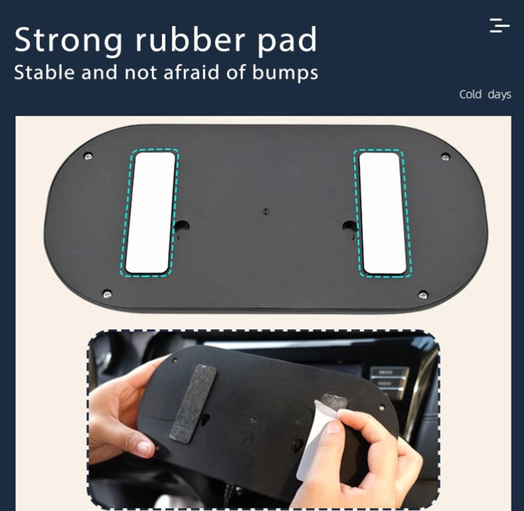 Miniatura 3 de Ventilador de doble cabeza para coche