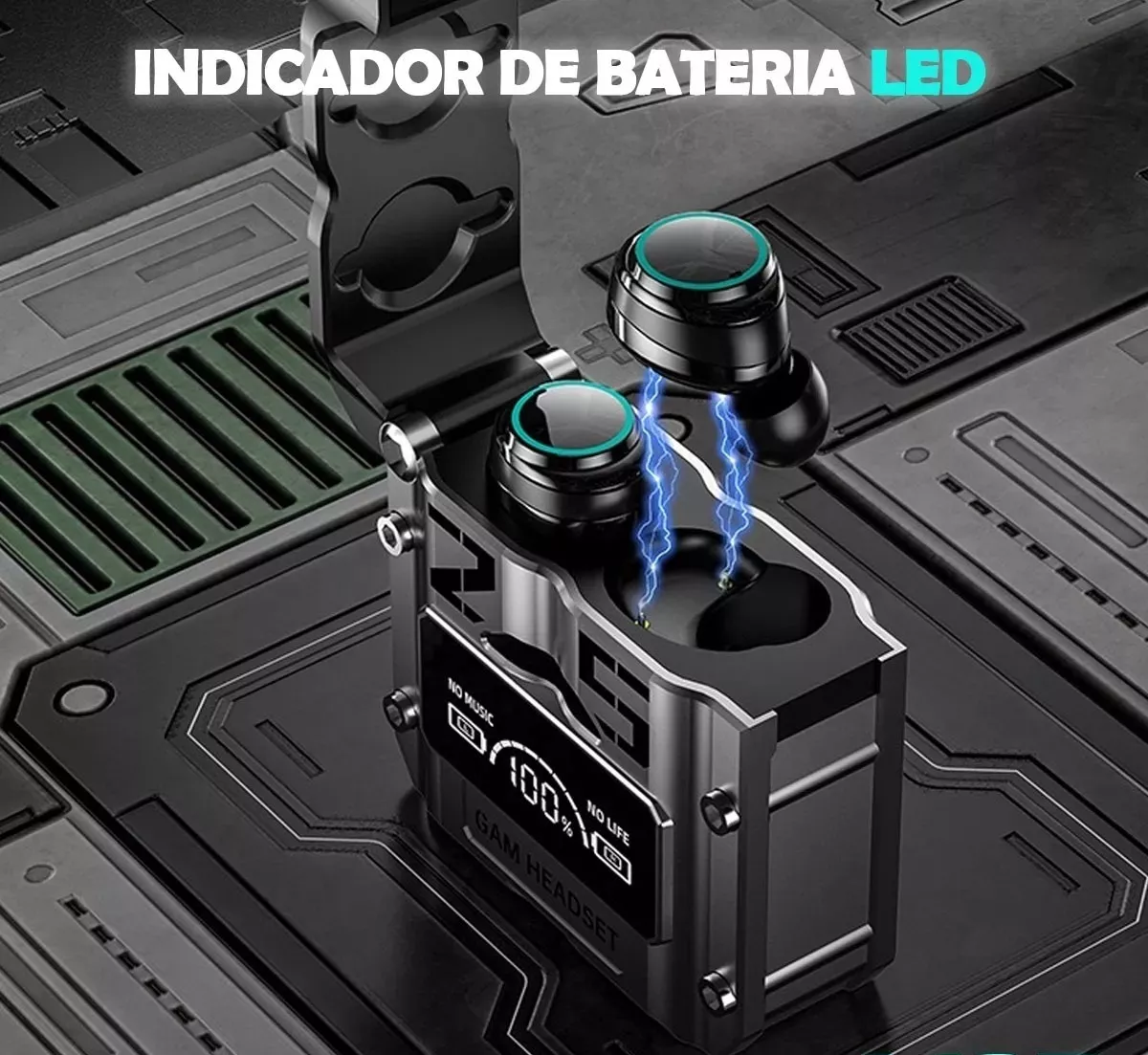 Miniatura 5 de Audifonos Inalambricos Bluetooth Gamer D