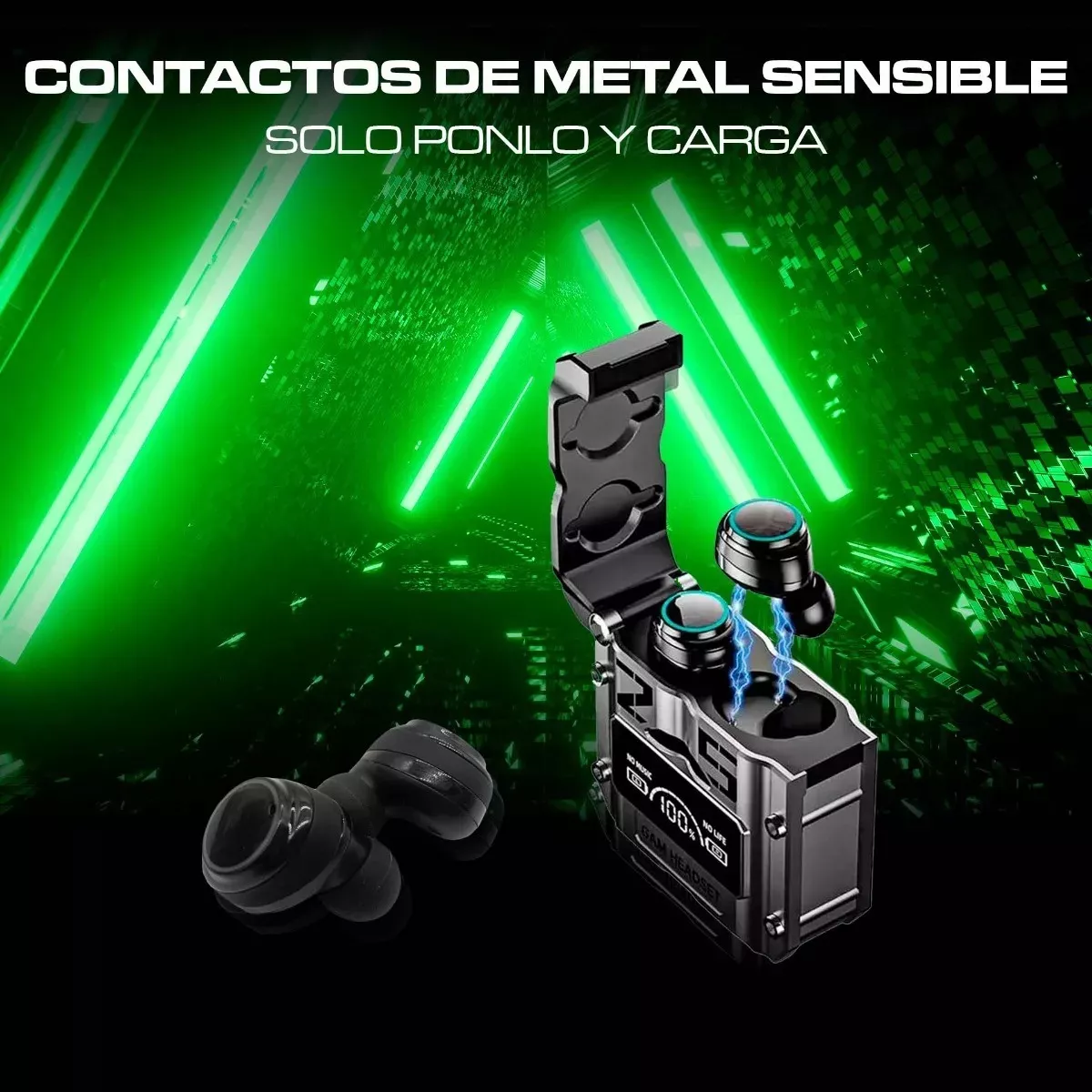 Miniatura 6 de Audifonos Inalambricos Bluetooth Gamer D