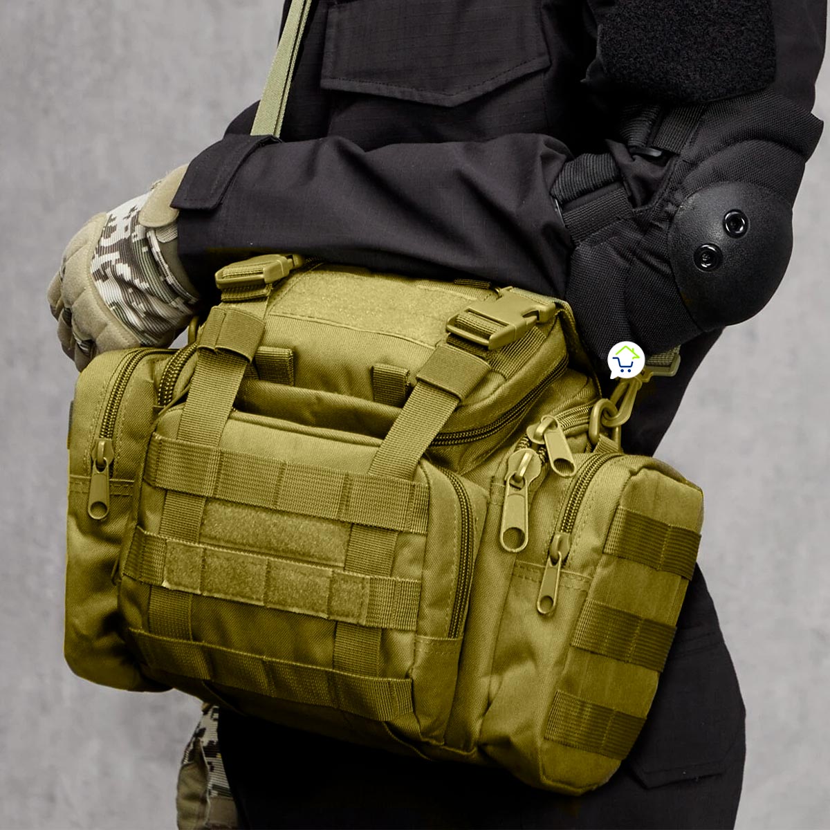 Riñonera Tactica Multifuncional AE-454-C