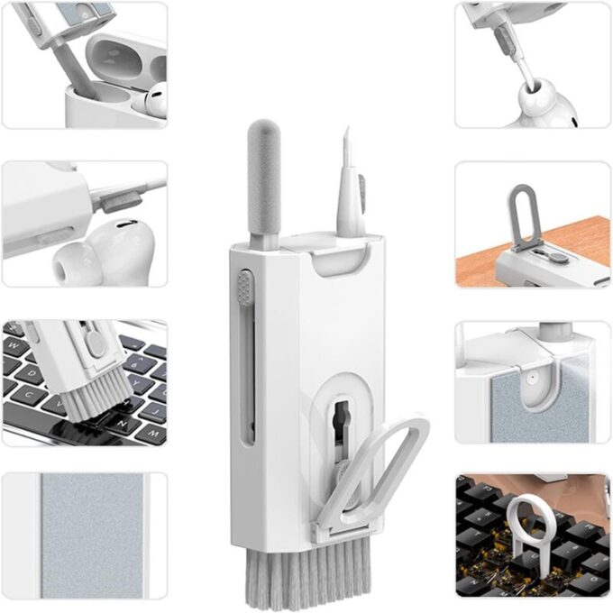 Kit Cepillo Limpiador 8 En 1 Para Equipo