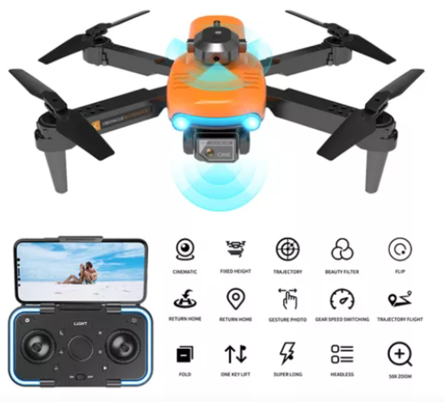 Miniatura 4 de Dron Fpv camara wifi plegable