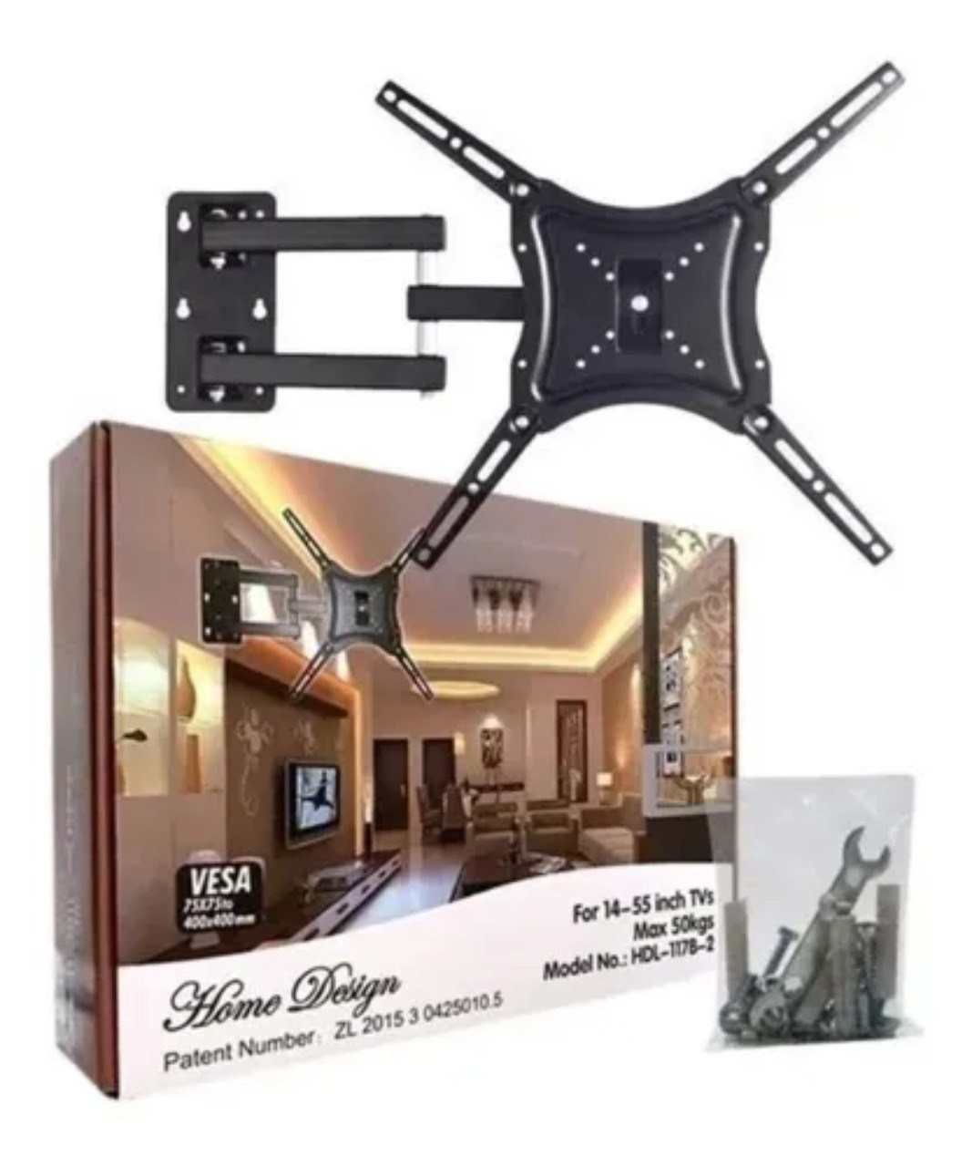 Soporte Base Pared Tv 14" Hasta 55''50kg