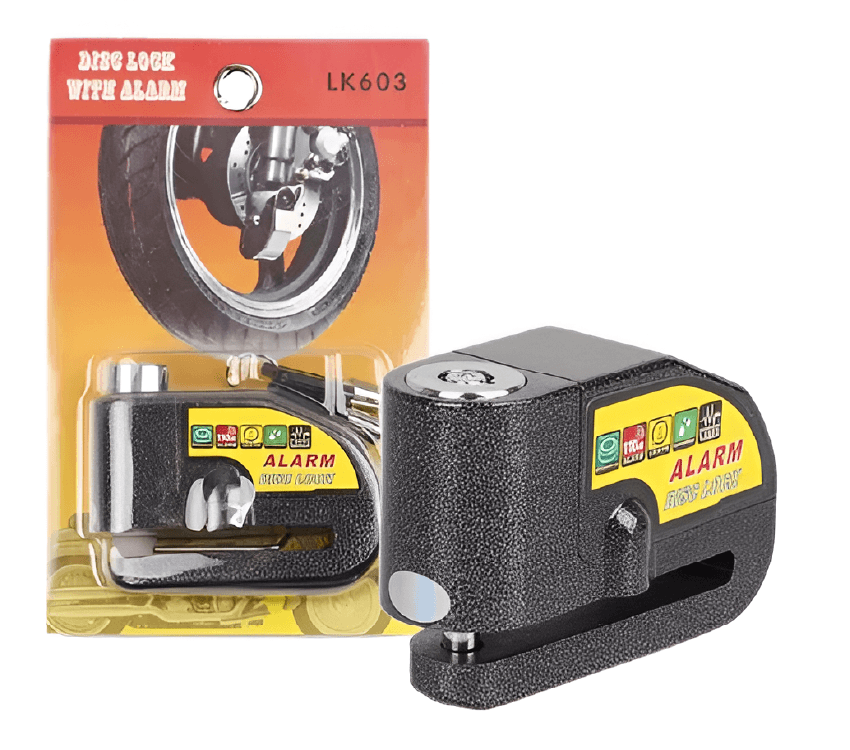 Miniatura 3 de Candado Con  Alarma  Para  disco de Moto
