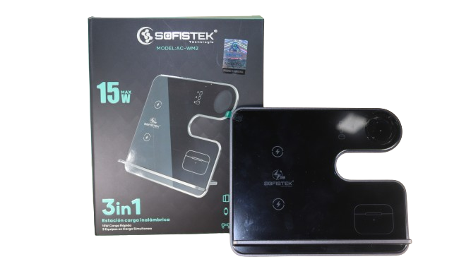 Miniatura 3 de CARGADOR 3 EN 1 15 W (SOFISTEK)