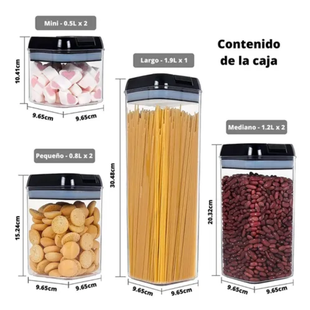 Miniatura 3 de Recipientes Sellables Herméticos