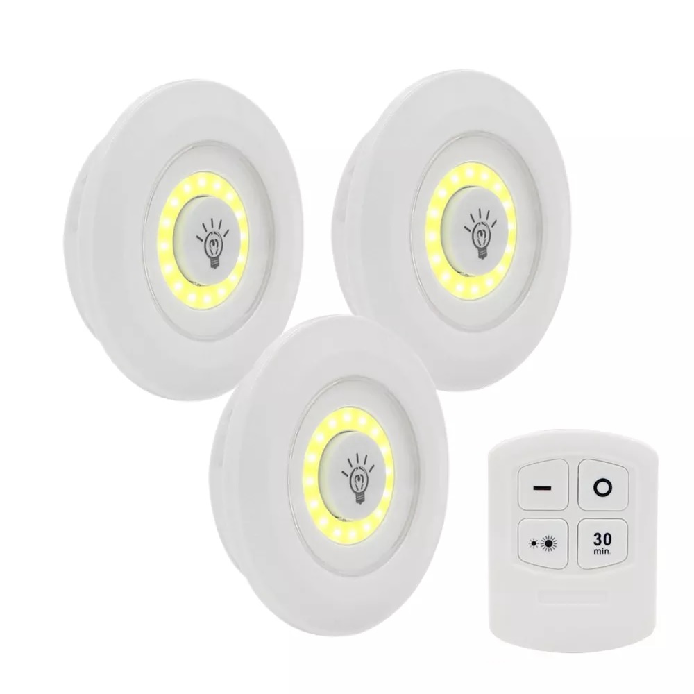 Miniatura 2 de Set X3 Luces Led Con Control Remoto