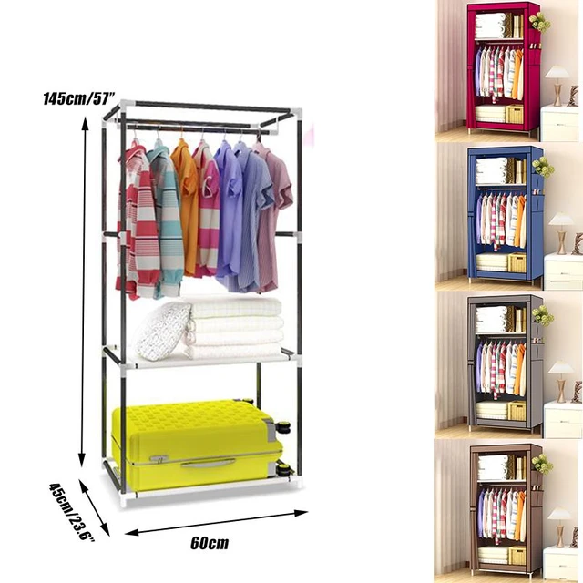 Miniatura 2 de Armario Portátil Armable 2 puestos