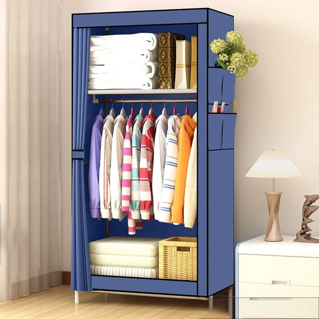 Miniatura 3 de Armario Portátil Armable 2 puestos