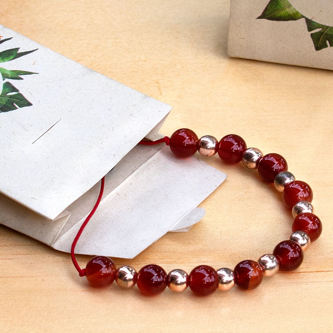 Miniatura 3 de Pulsera de Piedra Cornalina