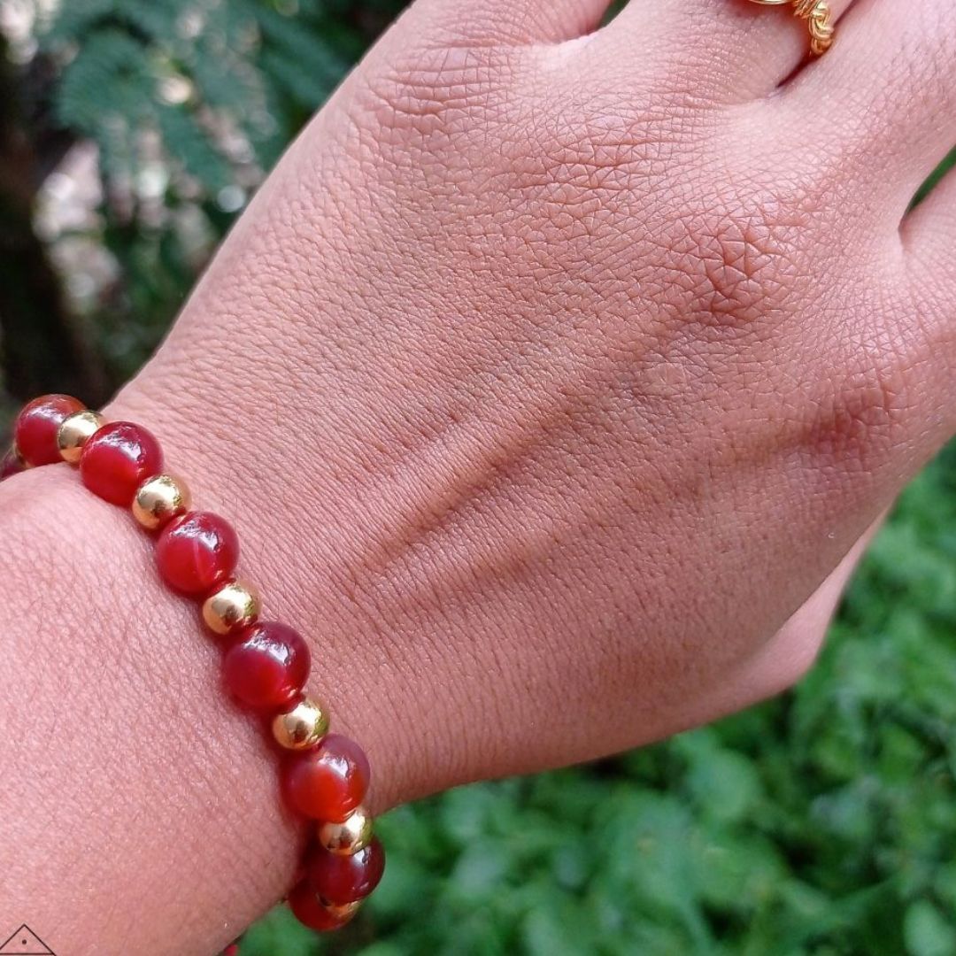Miniatura 4 de Pulsera de Piedra Cornalina
