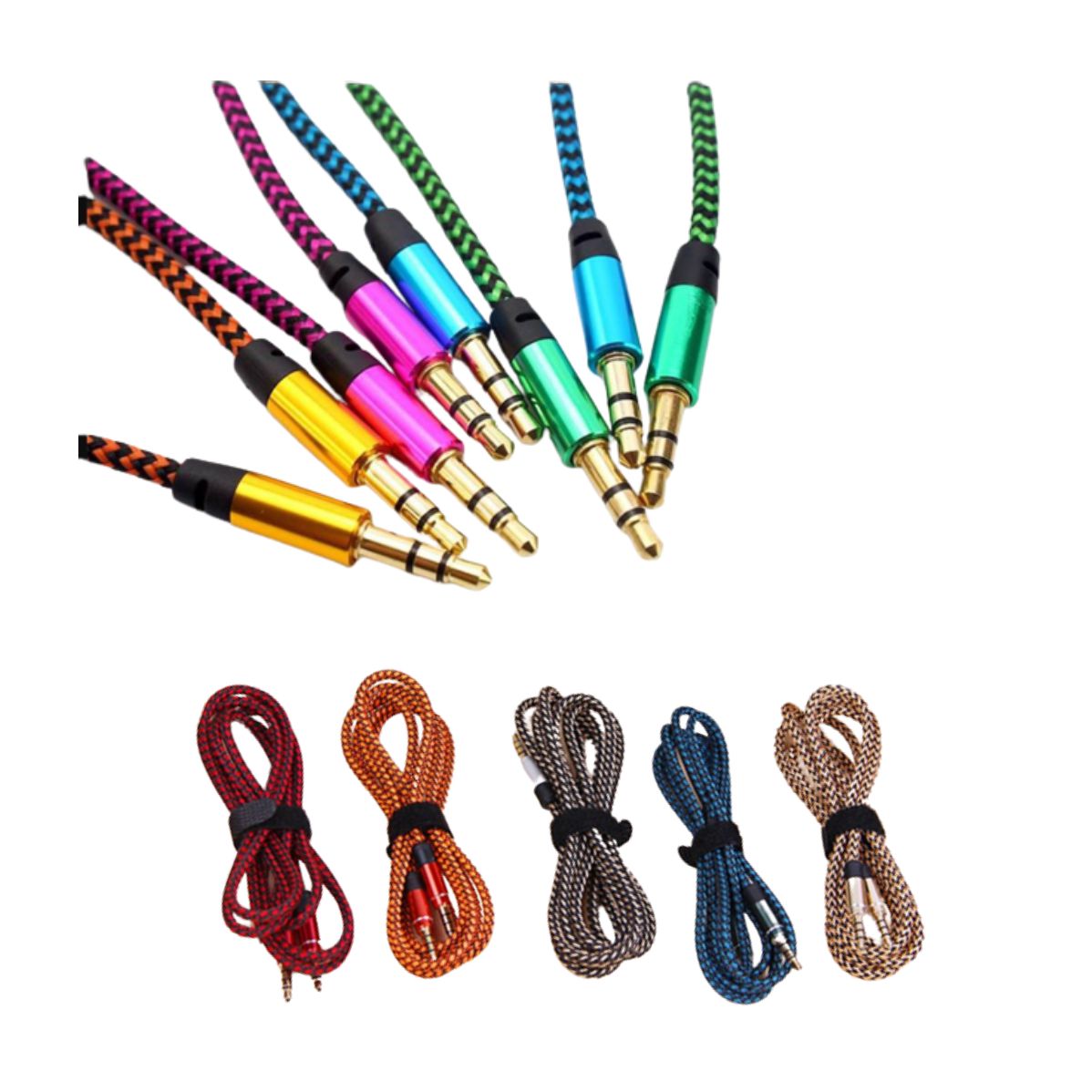 Miniatura 2 de Cable Audio Estéreo 1x1 Auxiliar Jack3.5