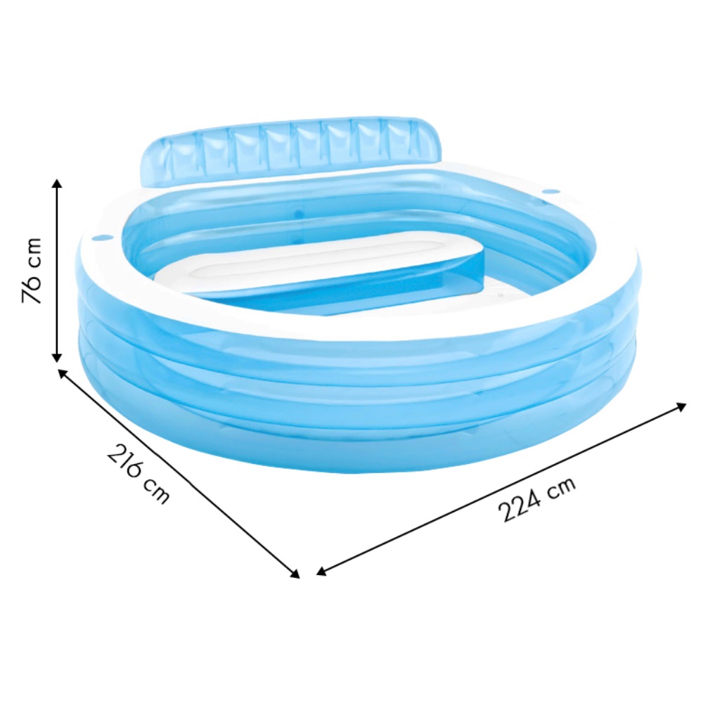 Piscina Inflable Circular Intex Swim Cen
