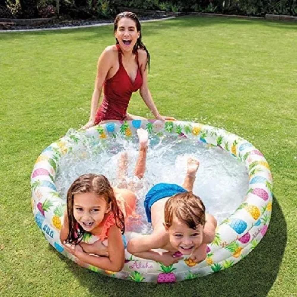 Miniatura 3 de Piscina Inflable Peces 2 Personas 59431