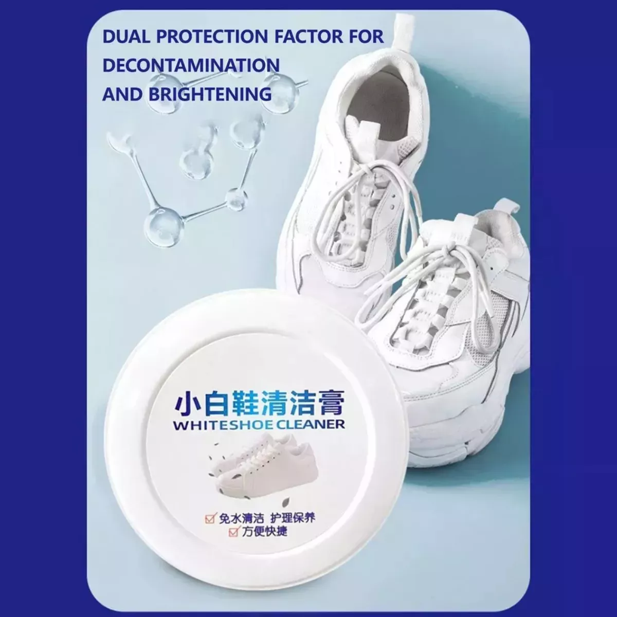 Crema Limpiadora Blanqueadora tenis