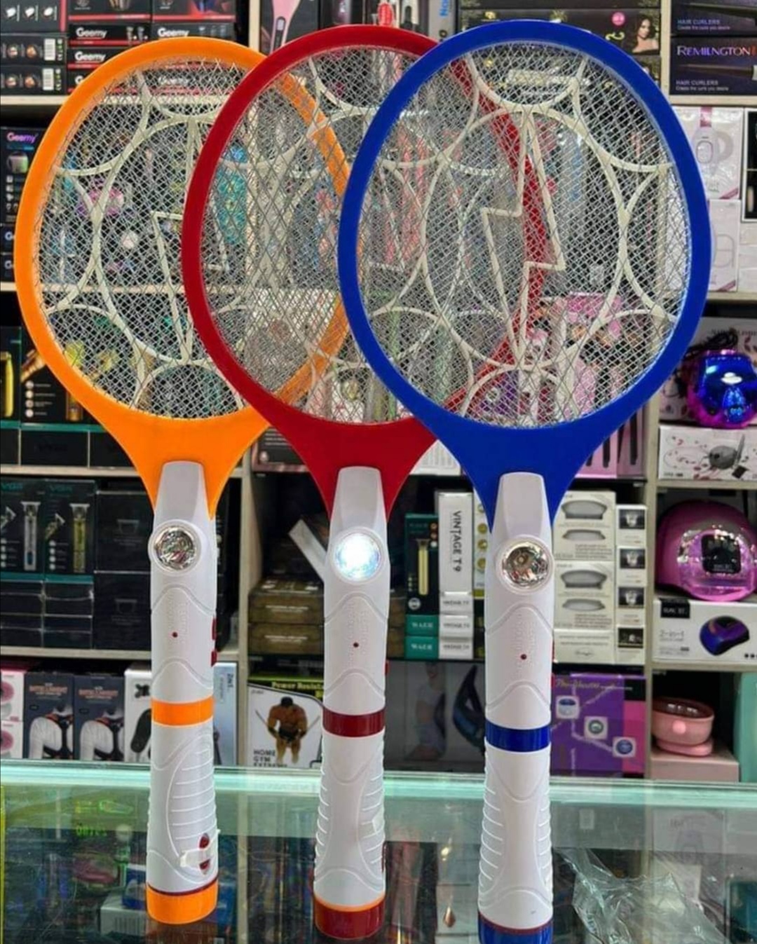 Miniatura 3 de Raqueta mata zancudos y mosquitos