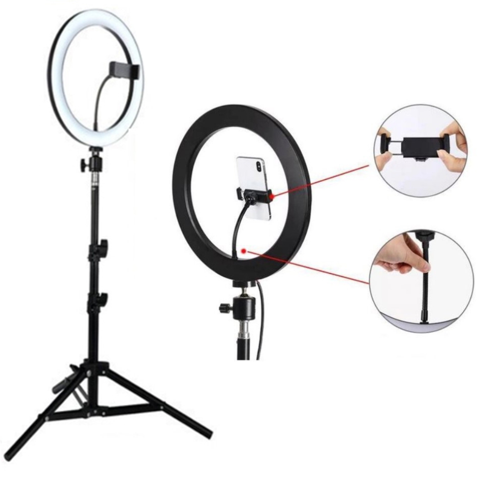 Miniatura 2 de Aro De Luz 26 Cm + Trípode 2,10 Metros