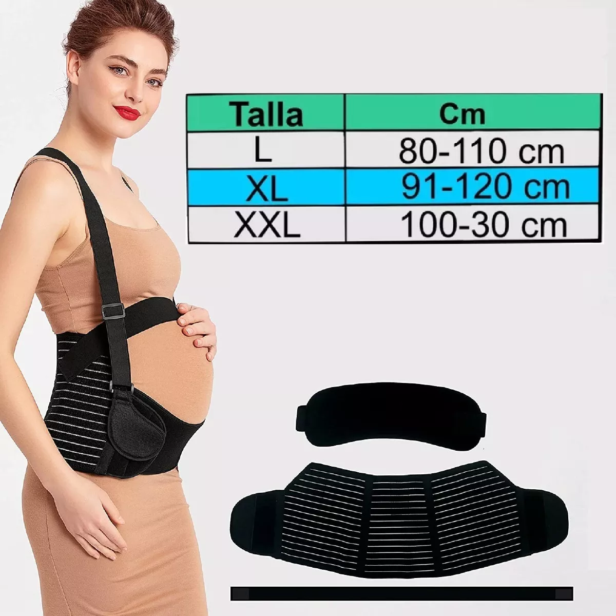 Faja Materna Prenatal 👶 | Comodidad y Soporte para Mamás 7