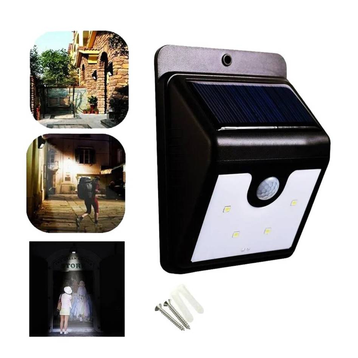 Miniatura 2 de Luz Led Exterior Solar Sensor Movimiento