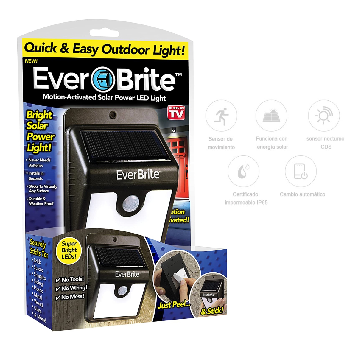 Miniatura 5 de Luz Led Exterior Solar Sensor Movimiento