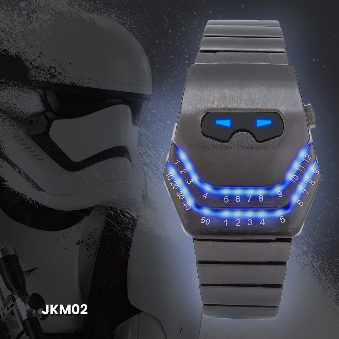 JKM02 STARWARS RELOJ JAKCOM LED METAL