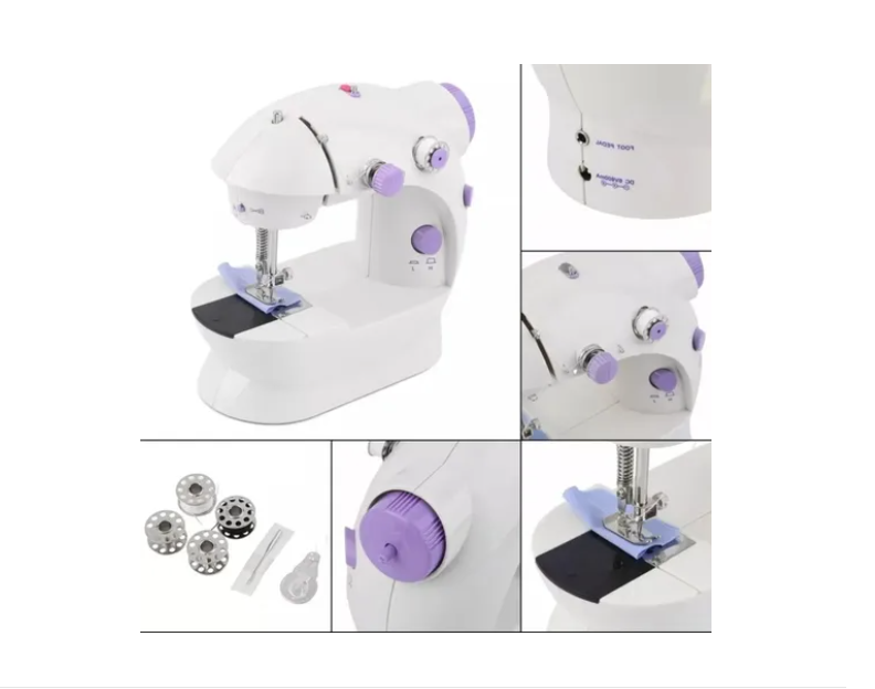 Miniatura 3 de Mini Maquina  Coser Sewing Machine 4-1