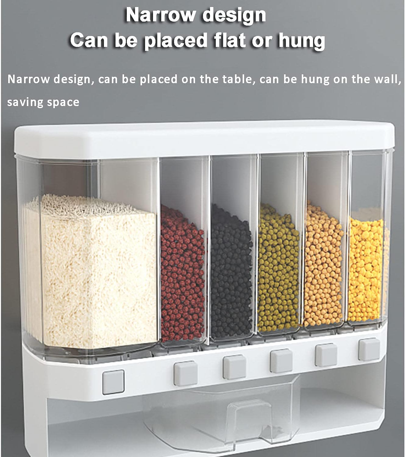 Miniatura 4 de Dispensador De Granos,Cereales 6 Puestos