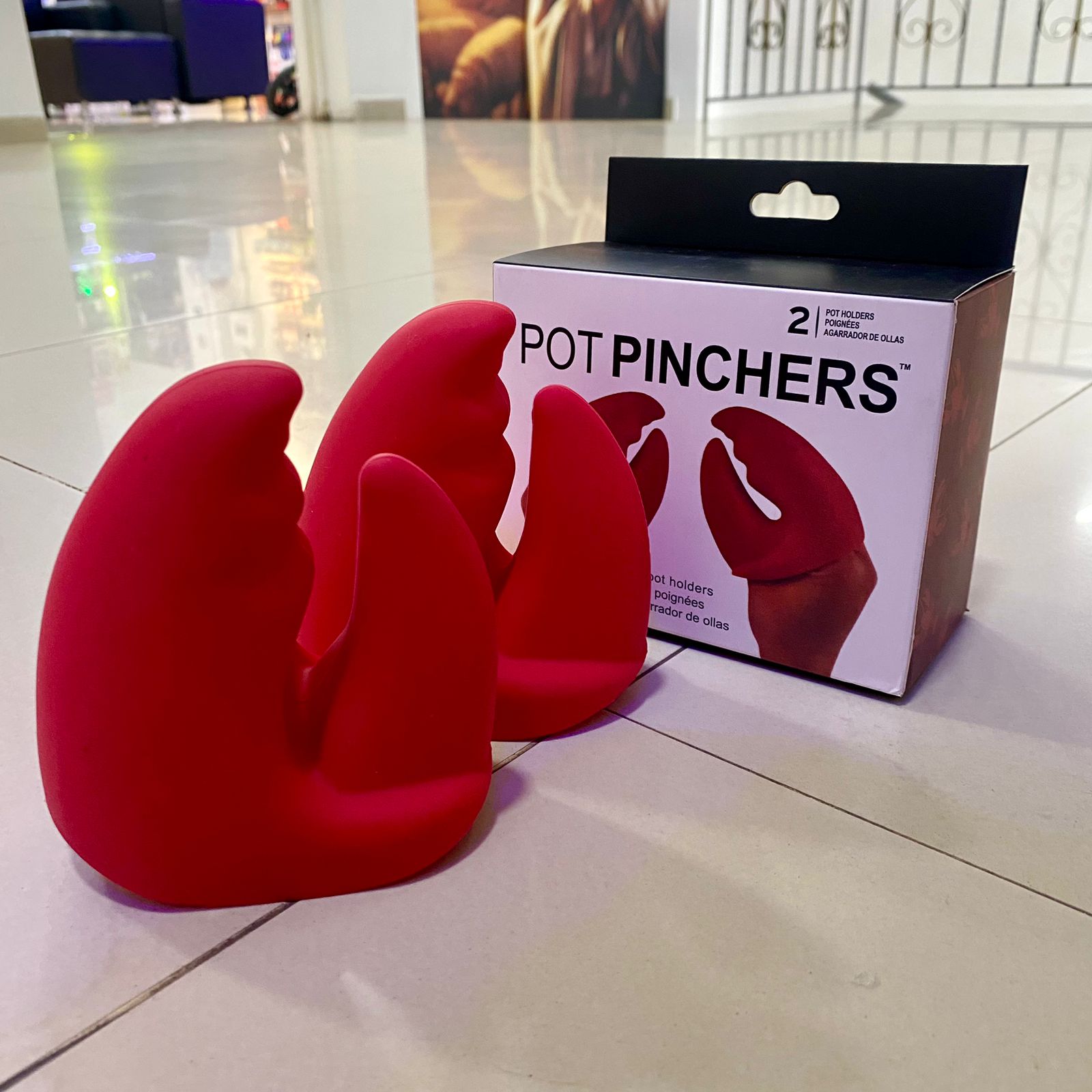 Miniatura 5 de Agarradera De Silicona Cangrejo X2