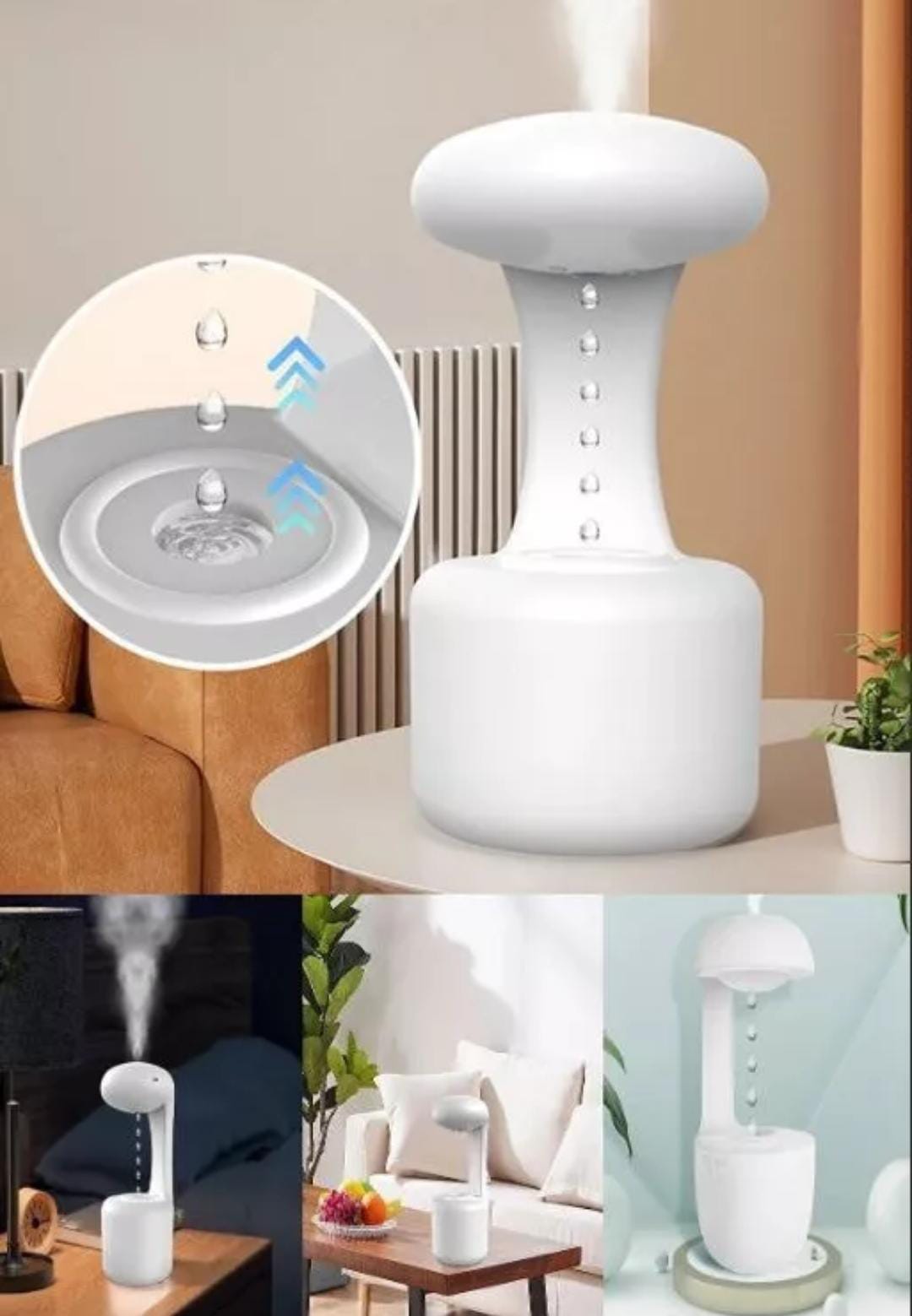 HUMIDIFICADOR DE AIRE ANTIGRAVEDAD 2024