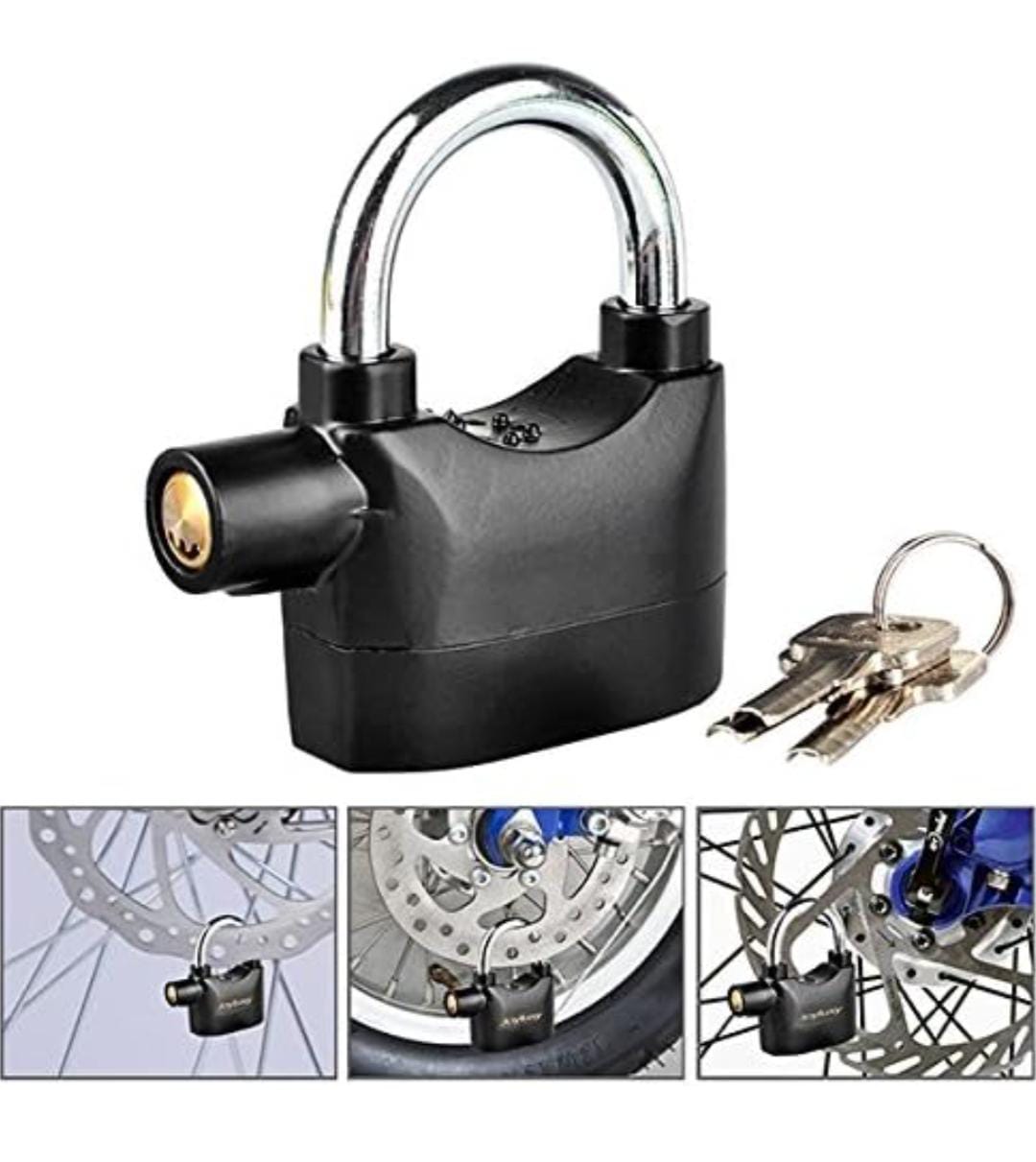 CANDADO MAXIMA SEGURIDAD CON ALARMA