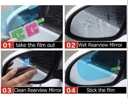 Pelicula Antiempañante Retrovisor