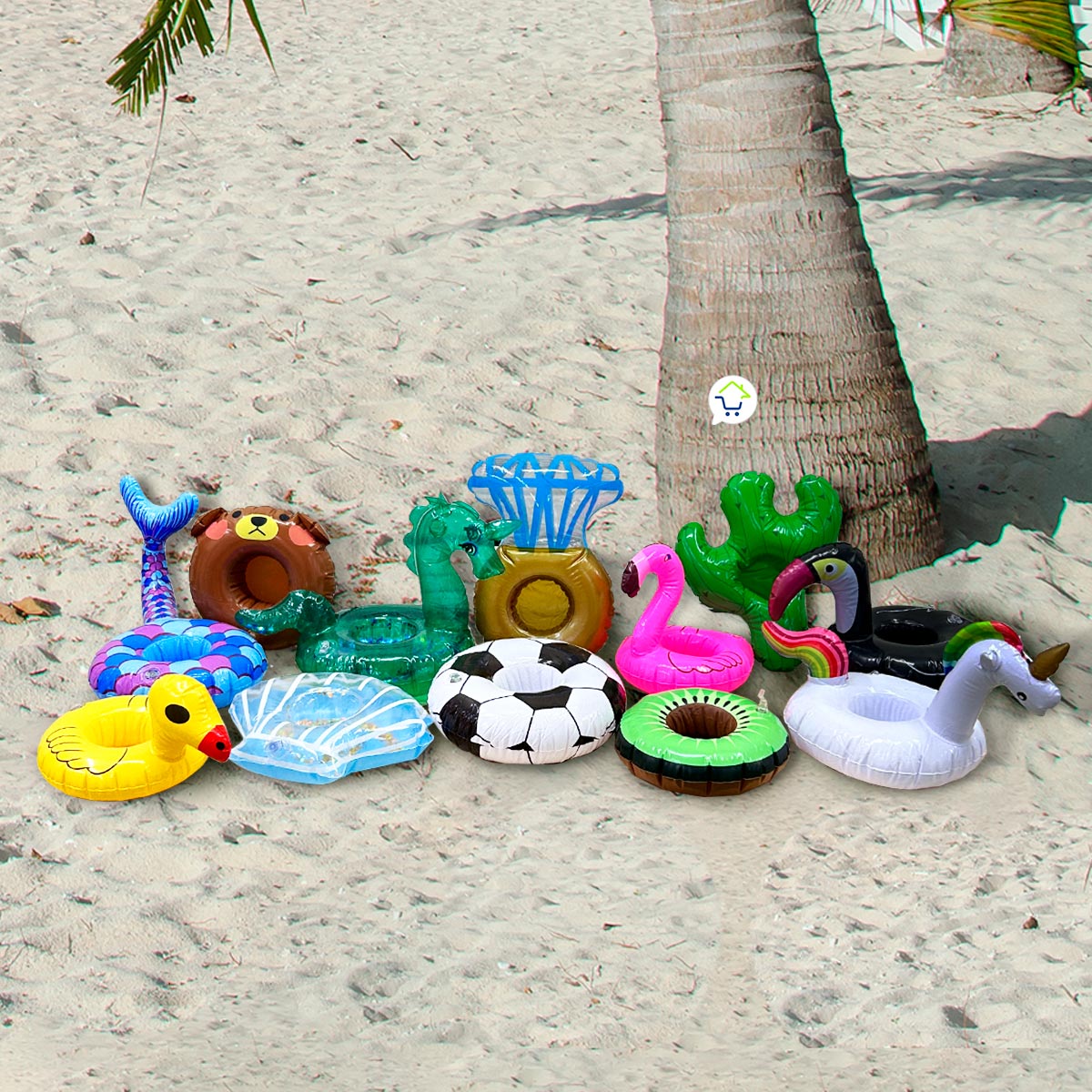 Miniatura 5 de Flotadores Portavasos x6 6XPV