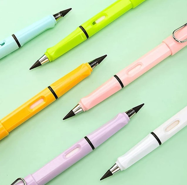 Lápiz eterno duradero con borrador X 1