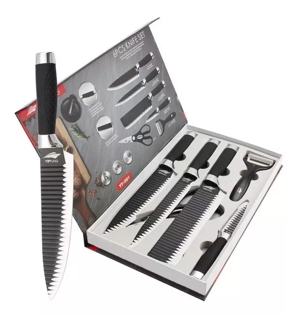Miniatura 7 de Set De Cuchillos Para Cocina 6 piezas