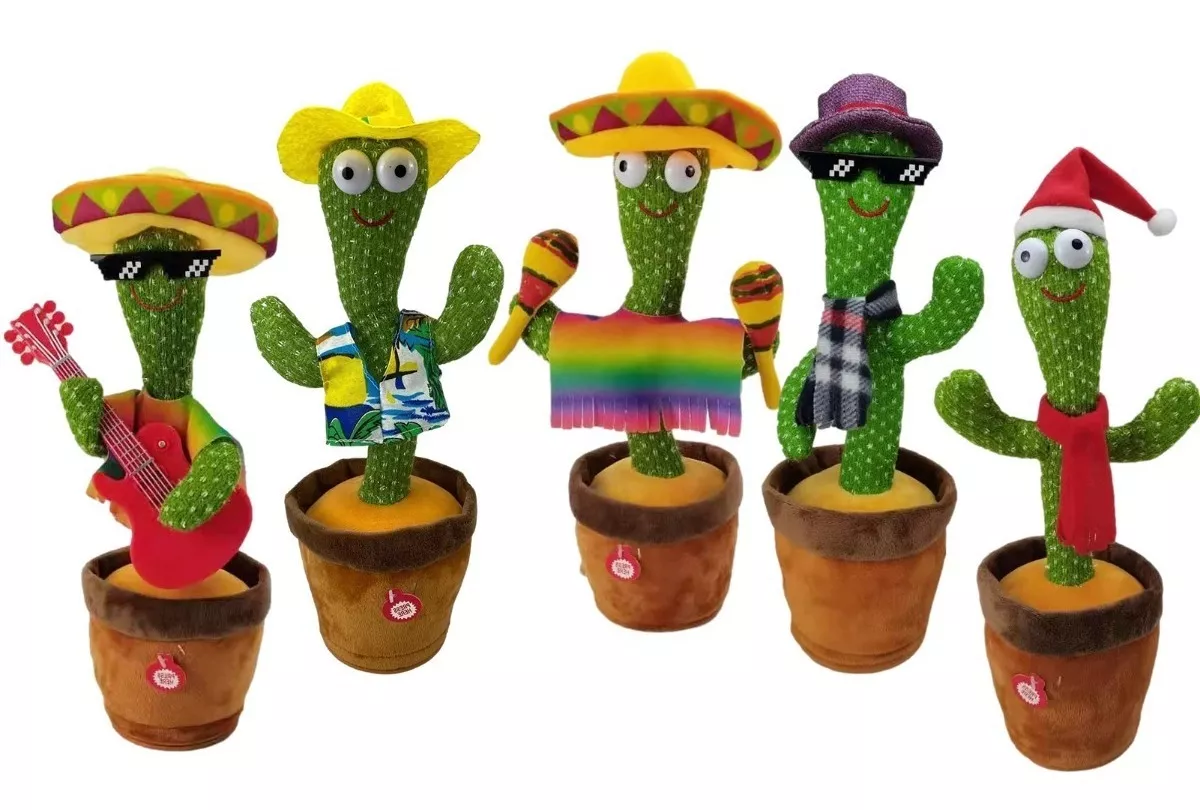 Miniatura 4 de Cactus De Peluche Bailarín Juguete