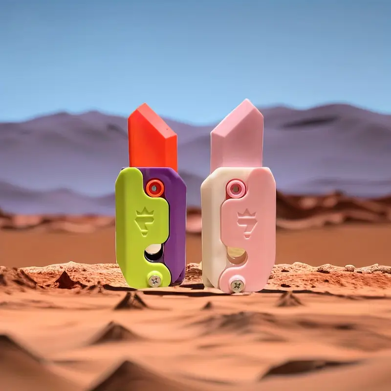 Juguete mini cuchillo navaja 3D viral ⚡