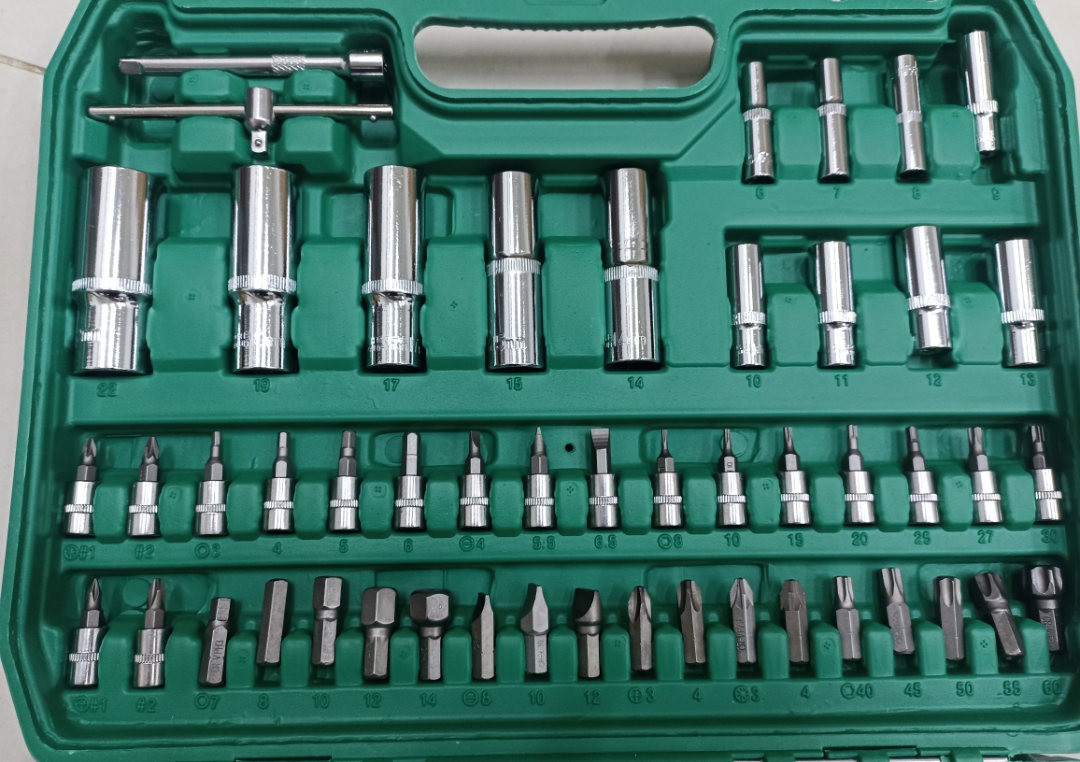 Estuche Juego de raches Copas 108 piezas