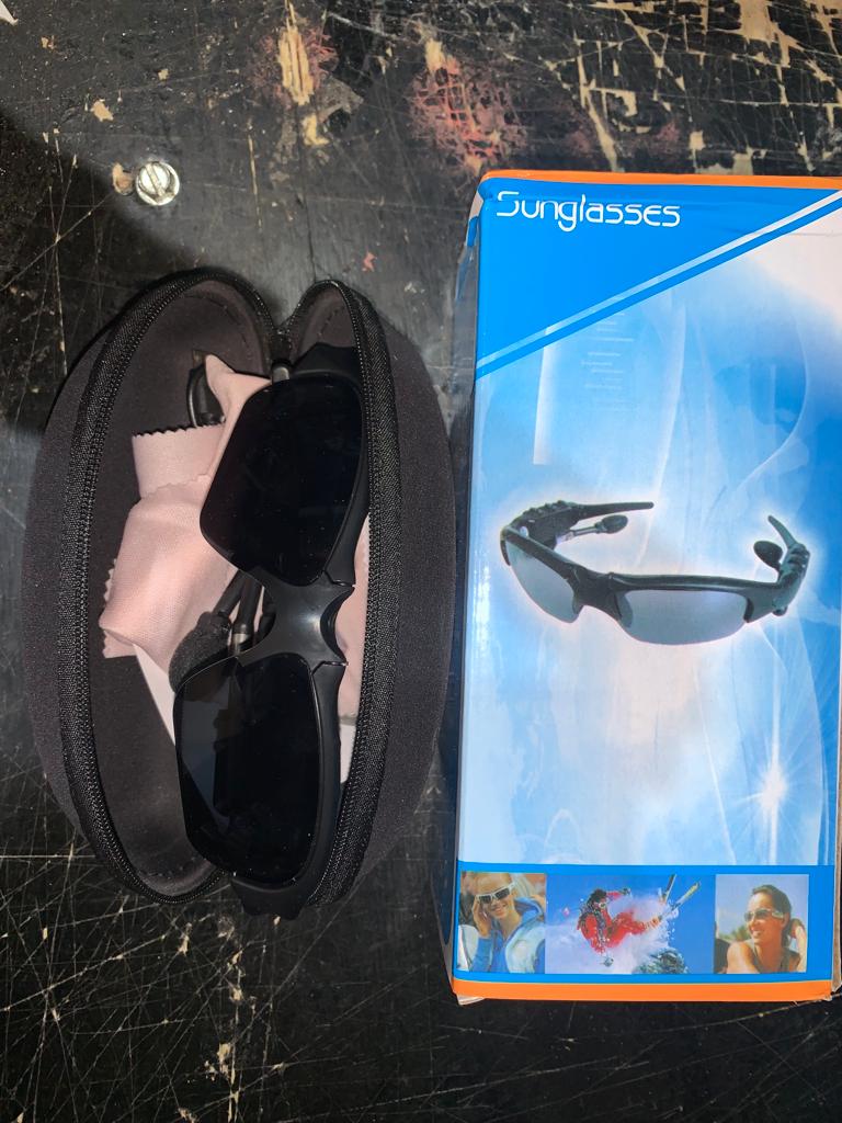 Gafas De Sol Bluetooth Mp3 + Lentes Rega